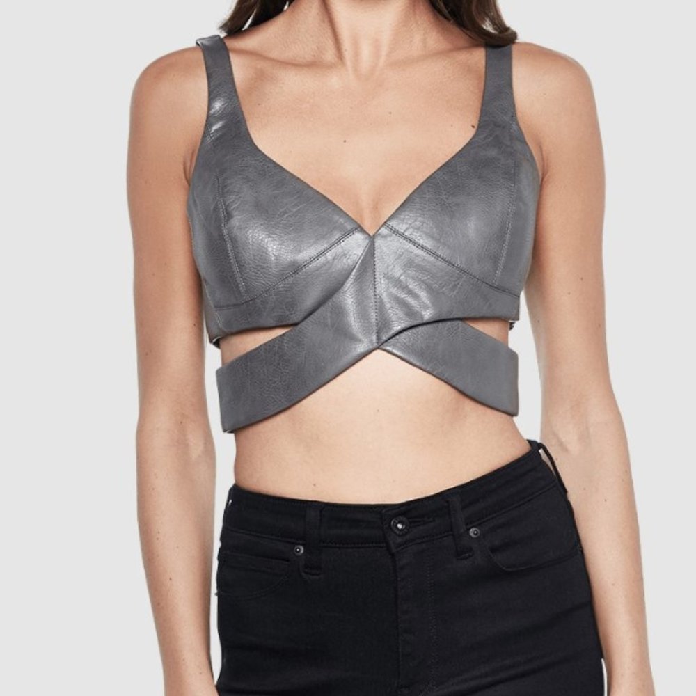 Bardot Bustier Crop Top